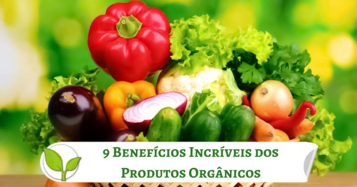 9 Benefícios Incríveis dos Produtos Orgânicos